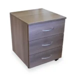 Tamsus stalčių blokas ant ratukų - Image 2