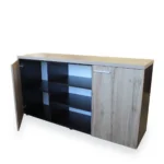 Ąžuolo ir wenge spalvos biuro spintelė Alto - Image 3