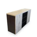 Ąžuolo ir wenge spalvos biuro spintelė Alto - Image 2