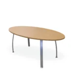 Naudotas ovalus posėdžių stalas - Image 3