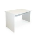 Baltas rašomasis stalas 140 cm - Image 2