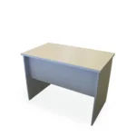 Beržo ir pilkos spalvos rašomasis stalas 100 cm - Image 2