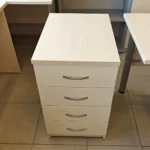 Beržo spalvos keturių stalčių spintelė - Image 2