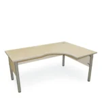 Kampinis dešininis darbo stalas