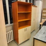 Buko ir beržo spalvos atvira dokumentų spinta