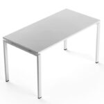 Naujas baltas Promo T1 stalas